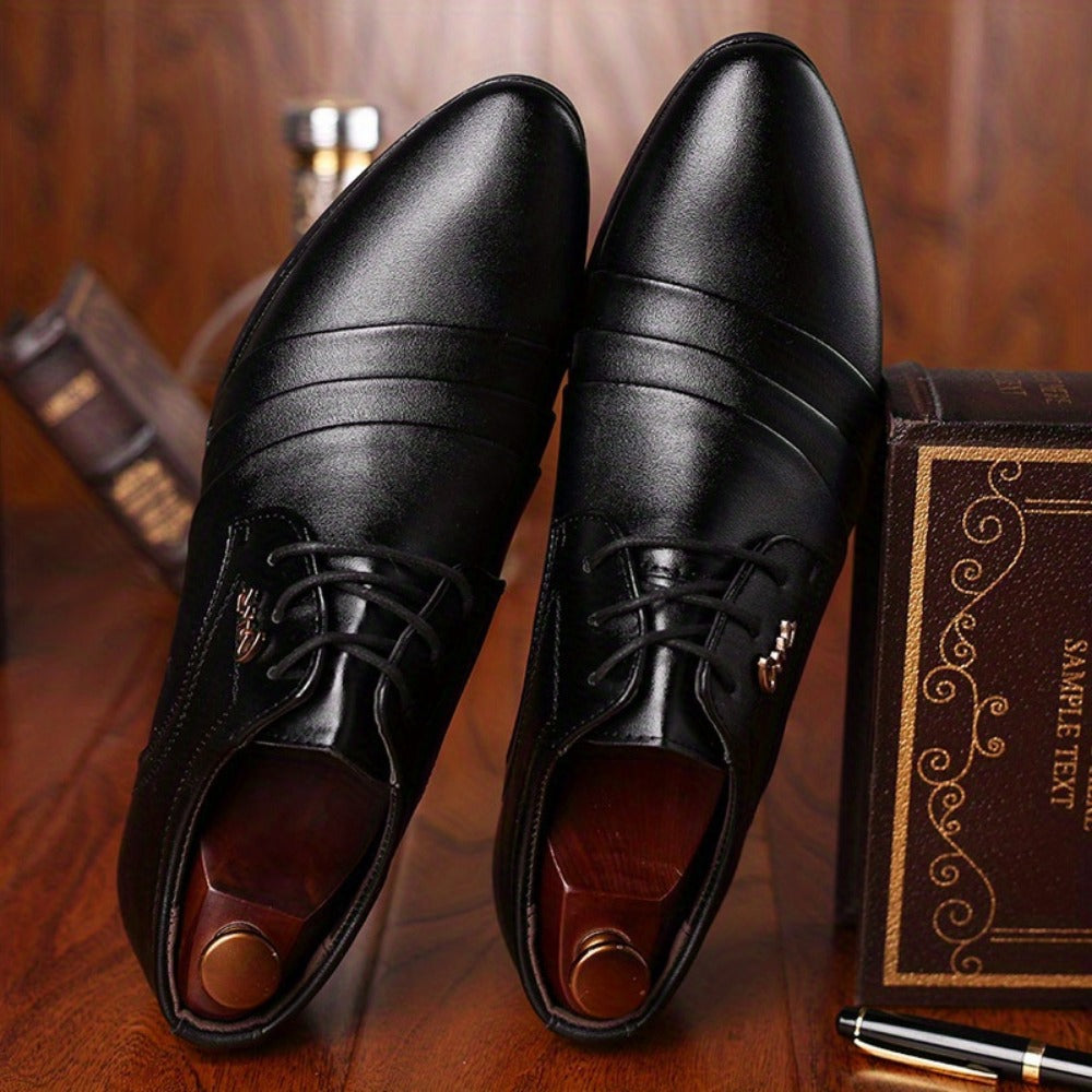 Men's Dress Shoes & Oxfords - Non-Slip Sole Lace-Up for Beach & Water 085861