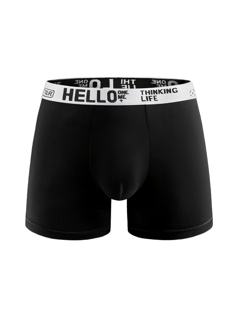 10-Pack Men's Boxer Briefs - Soft Breathable Stretch Multipack