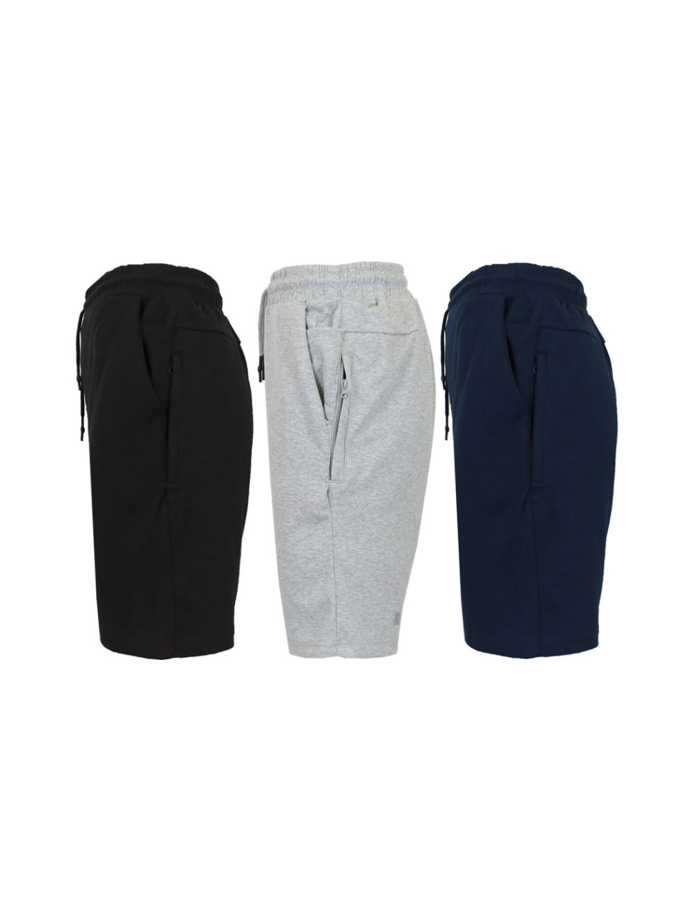 Men's Casual Shorts - Drawstring Waist With Pockets