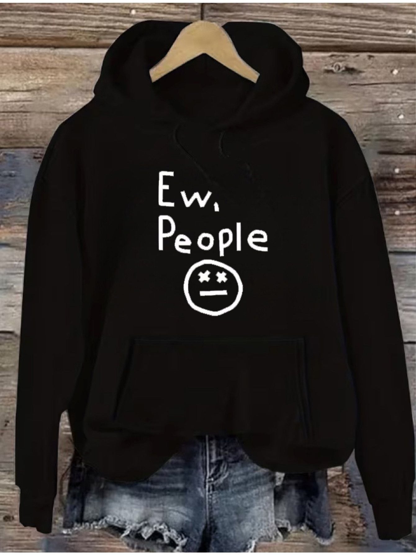 women's hoodie - Holiday Party Outfit - Soft Everyday Fall Tops - Machine Washable Casual Pullover sweatshirt