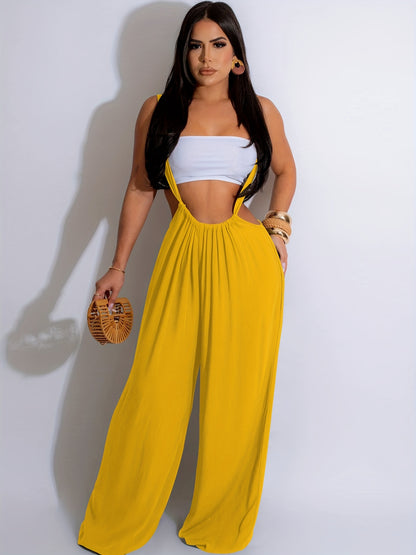 Women's Casual Wide Leg Palazzo Pants - Adjustable Drawstring Waist, Super-Long Length, Loose Fit with Pockets, Machine Washable Lounge & Casual Trousers for All Seasons, Comfortable Clothing | Decorative Drawstring | Soft Texture