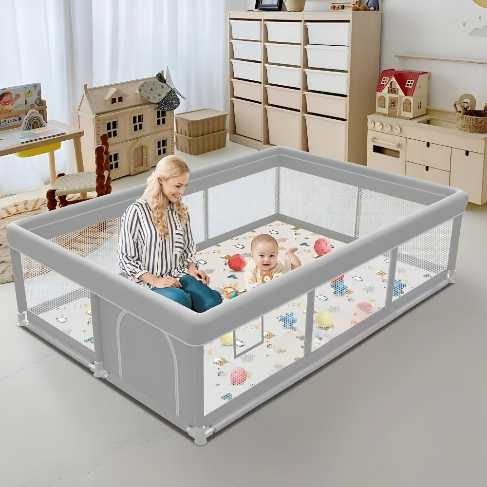 Baby Playpen - Breathable Soft Large 71X71