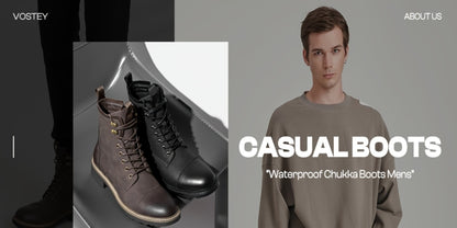Men's Boots - Non-Slip Sole for Outdoor & Travel 79685 579685