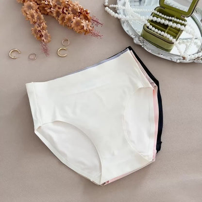 8pcs Set Of High Waisted Seamless Underwear, Fashionable, Elegant, Soft, Comfortable And Breathable Underwear, Suitable for Daily Commuting, Women's Underwear And Underwear