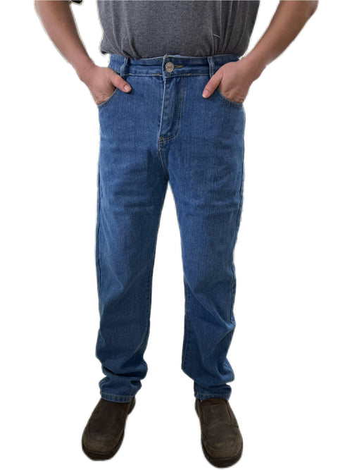 Konga Men Straight leg regular fit workwear jean
