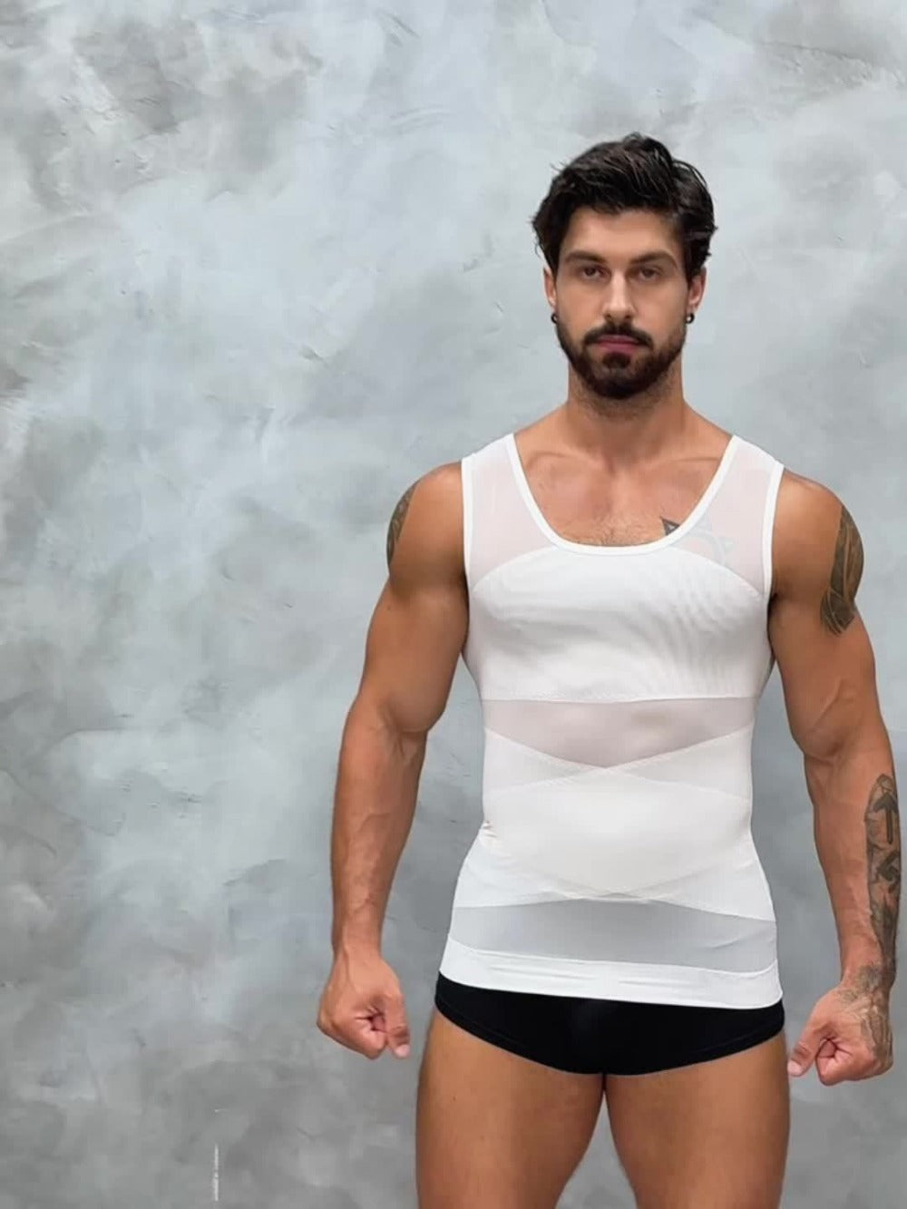 Men's Solid Color Performance Shirt - Short Sleeve 297125