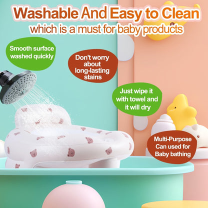 Baby Floor Seat - Portable Inflatable Built-In Air