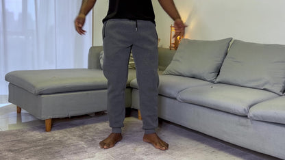 3pcs Men'S Sweatpants Fleece Casual Sport Joggers for Men Athletic Pants with Zipper Pocket S-3XL