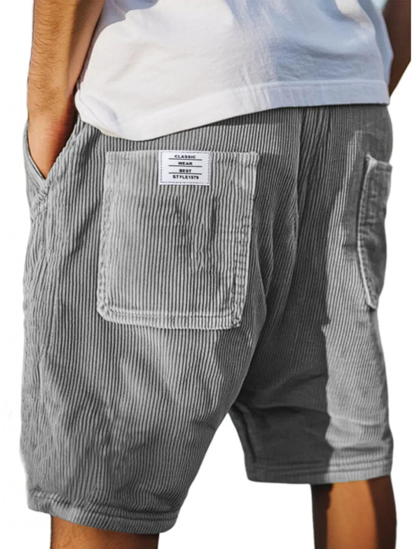 Men's Black Shorts - product view 1