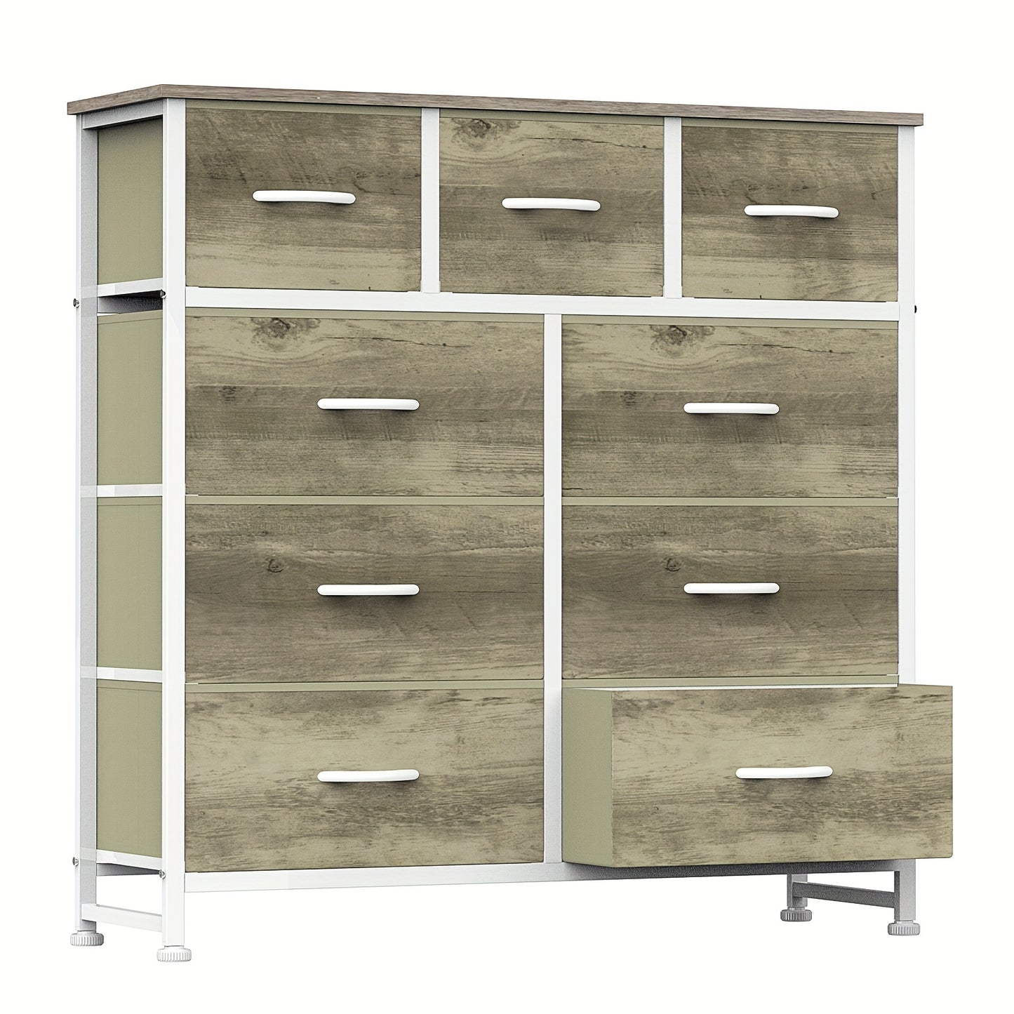 Storage Cabinet Chest of Drawers 9 Drawer Cabinet Multiple Colors Integrated Slide - product view 7