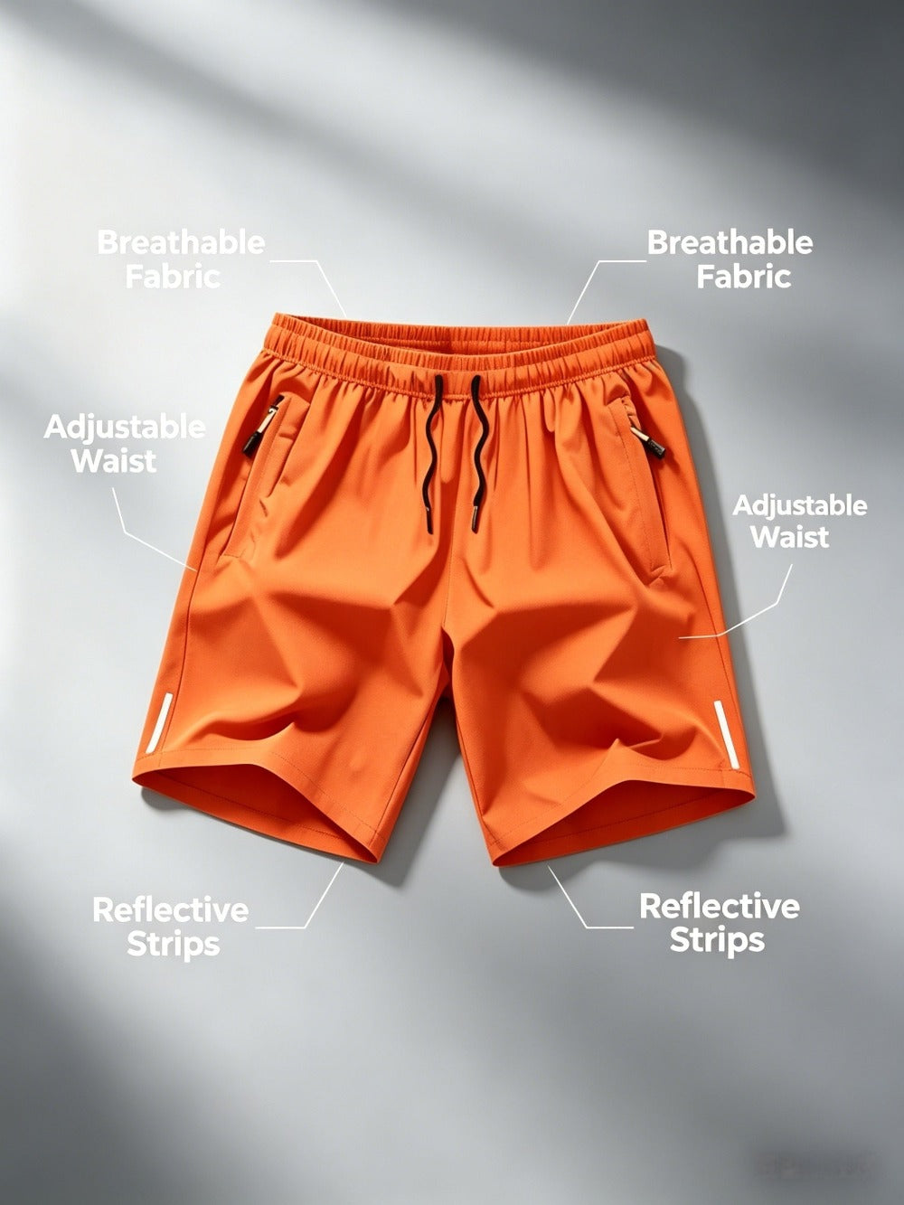 Men's Casual Shorts - Stretch Comfort 523685