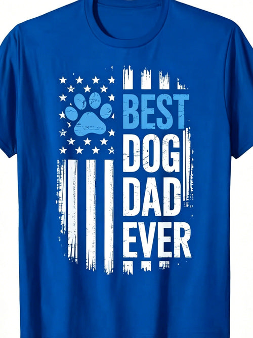 Men's Essential T-Shirt - Round Neck Short Sleeve Modern Style 103333