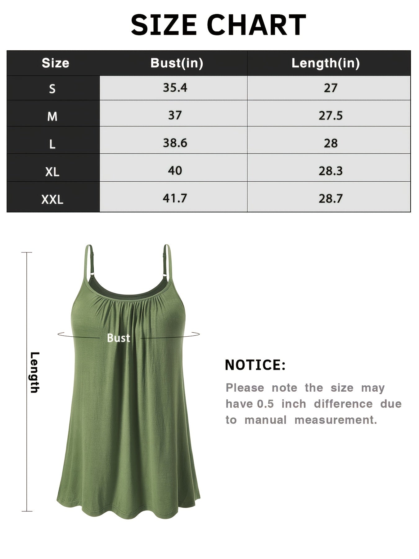 Vislivin Summer Women'S Camisole Tops with Built-In Bra - Seamless Sleeveless Tank Tops, Soft Flowy Loose Fit Cami with Adjustable Spaghetti Straps, Comfy Elegant Blouse for Casual Wear