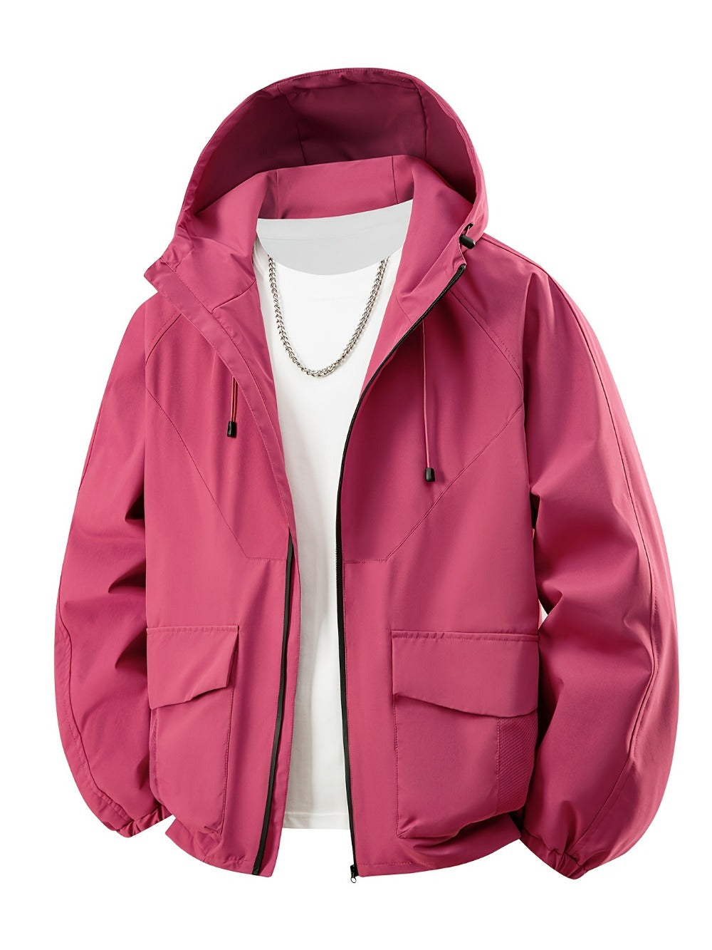 Men's Windproof Pullover Coat
