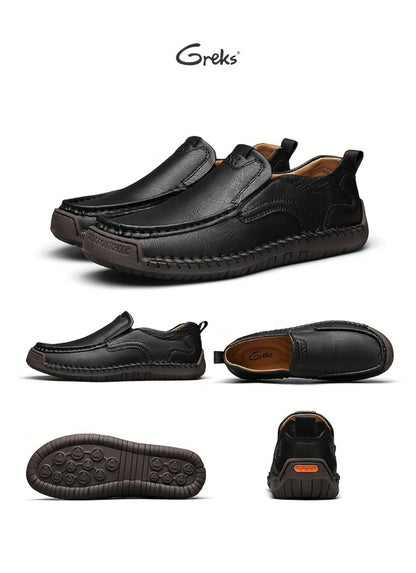 Men's Loafers & Flats - Cushioned Comfort Slip-On for Outdoor & Travel 677989