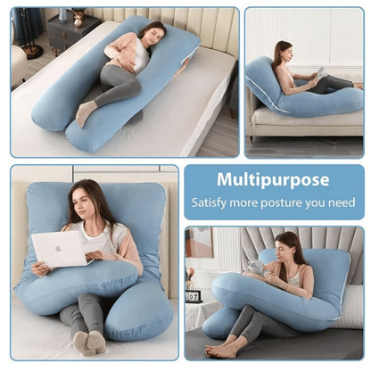 Pregnancy Pillow - U-Shaped Full-Body Maternity Sleeping