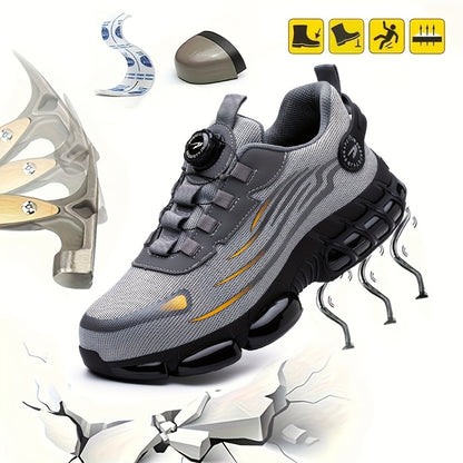 Unisex Work & Safety Shoes - Crush Resistant & Slip-On 610149