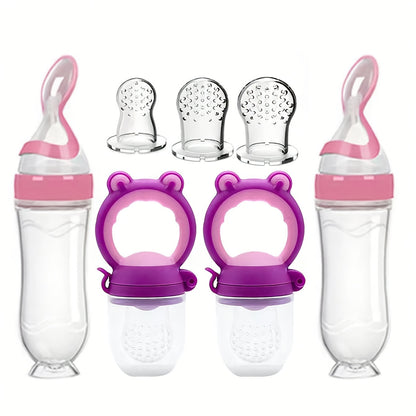 Baby Feeding Essentials Set - Multi-Piece Feeding Accessories