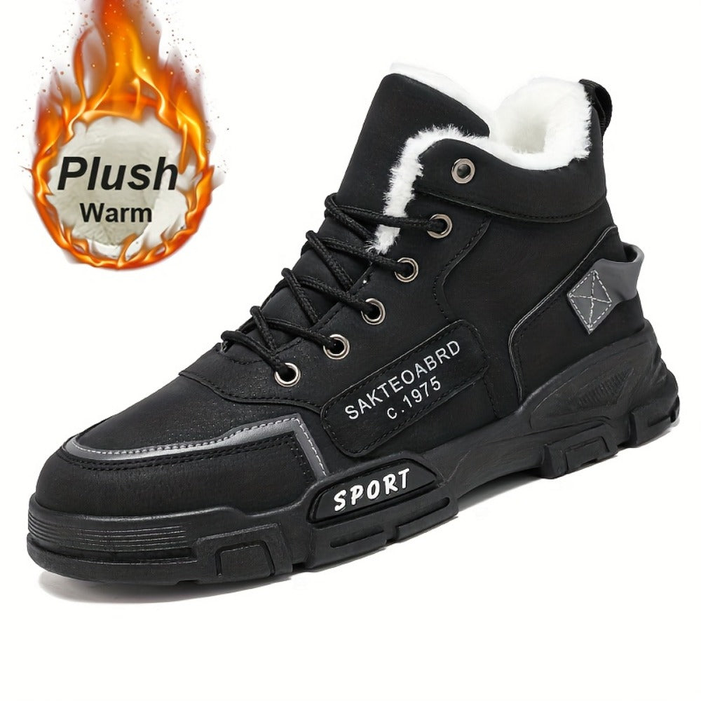 Men's Snow Boots - Non-Slip Sole & Warm Lining 830693