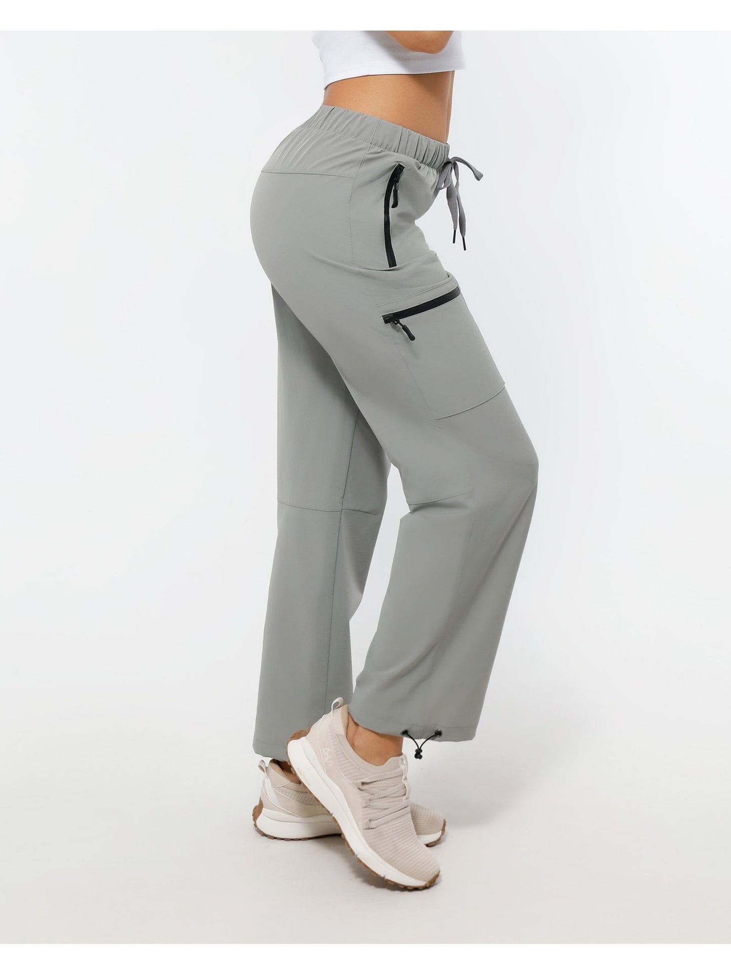 [Three Color To Choose] 1Pc Women's Lightweight Joggers Pants Without Drawstring Running Sweatpants with Pockets for Women Lounge Travel