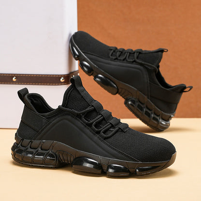 Men'S Casual Athletic Sneakers, Lightweight Breathable Walking Shoes, Lace-Up Low Top Sports Shoes for Gym, Travel, And Daily Wear