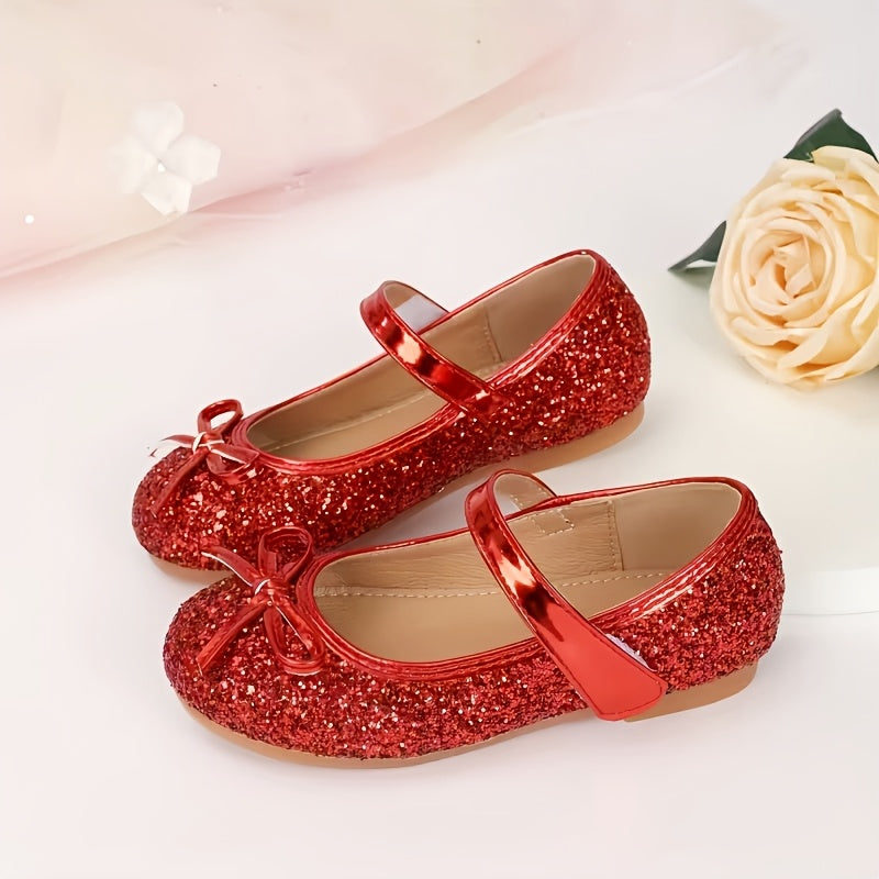 Girls Mary Jane Flats - Soft-Sole Ballet Shoes
