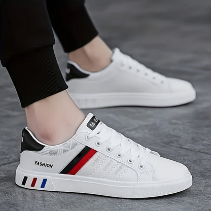 Men's Athletic Shoes - Breathable Comfort & Lace-Up Fit