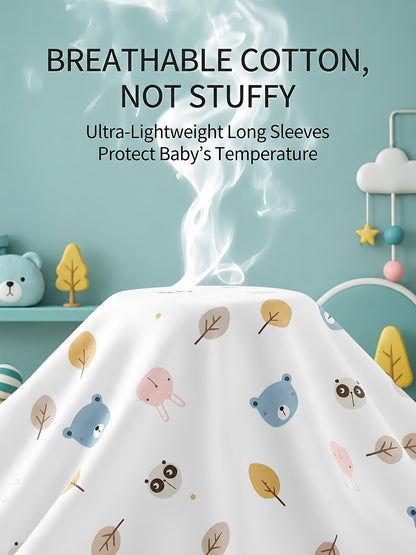 Baby Boy Clothes + Baby Items, Newborn Daily Necessities Complete Set, 0-3 Months, Total 26pcs, 5 Sets Of Clothes + Hat + Bib + Hand And Foot Covers + Bibs, Baby Full Moon Spring Long Sleeve Set, Baby Romper, Local Warehouse, Baby Shower Gifts