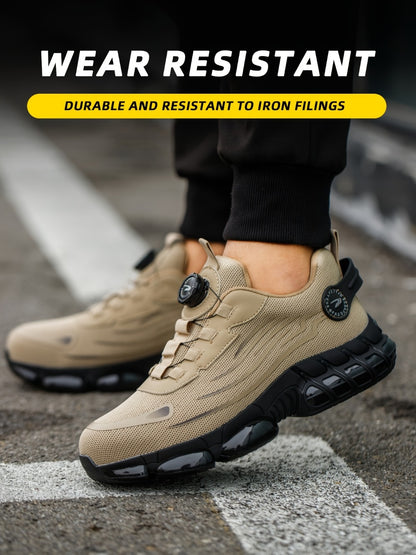 Men's Work & Safety Shoes - Puncture Resistant & Breathable Comfort