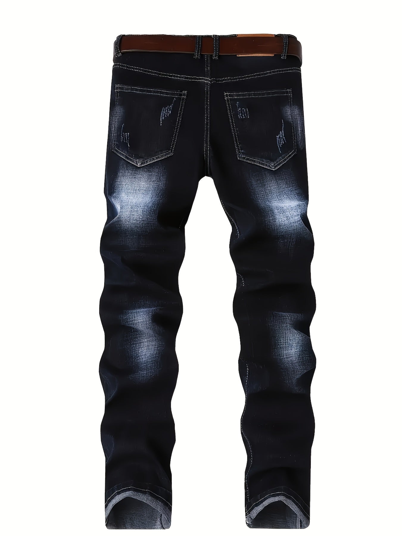 2026 New Men's Jeans, Fashionable Trend Slim Fit Jeans, Elastic Denim Leggings, Slimming Slim Fit Men's Pants, Slim Fit Version, Versatile Design, Suitable for All Seasons