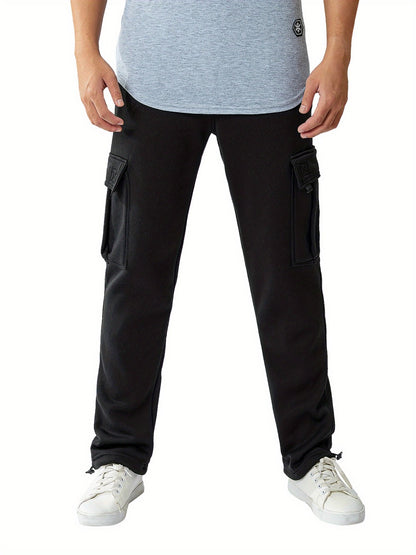 Men's Casual Pants - Elastic Waist