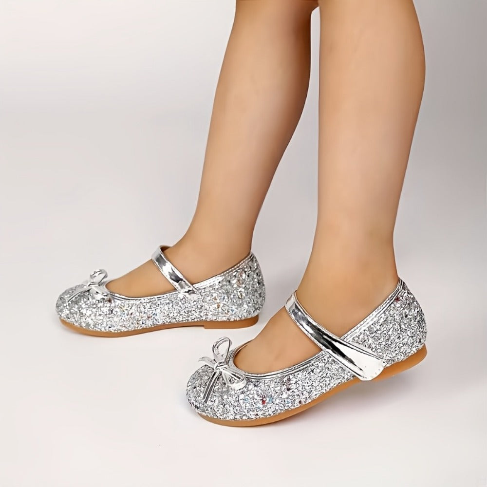 Girls Mary Jane Flats - Soft-Sole Ballet Shoes