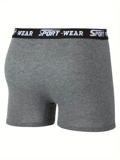 pc of 10 Men'S Boxer Briefs Designed to Prevent Riding Up