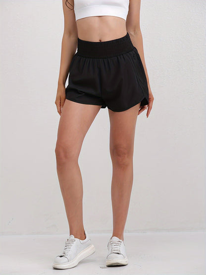 Women's Khaki High-Waist Shorts - product view 21