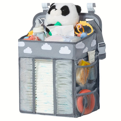 Changing Table Diaper Organizer Hanging Diaper Stacker Nursery Caddy Organizer for - product view 1