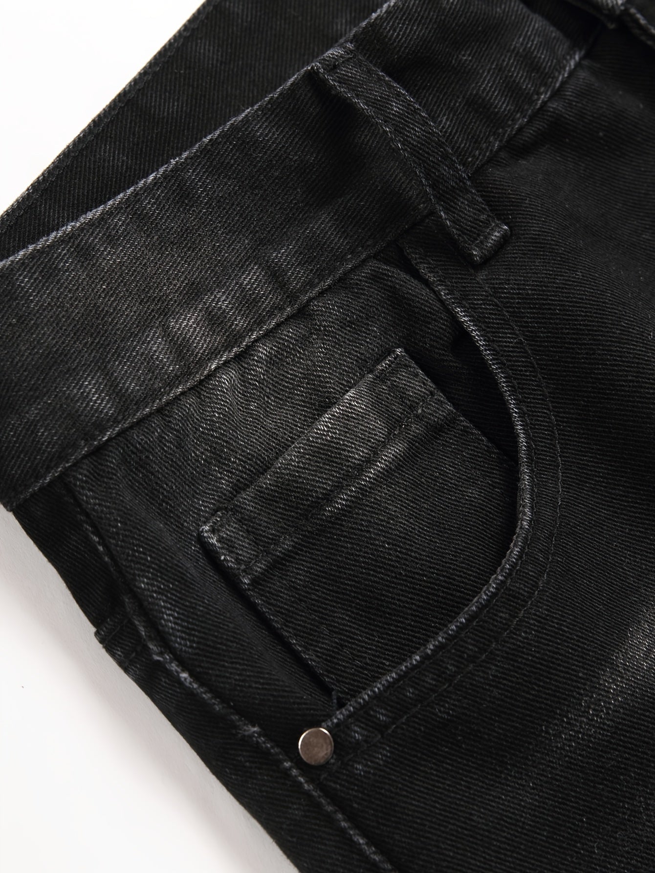 Slim Fit Men'S Jeans with Embroidery And Ripped Details
