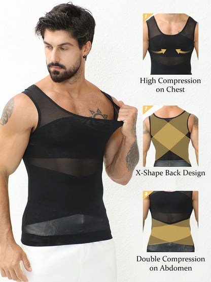 Men's Solid Color Performance Shirt - Short Sleeve 297125
