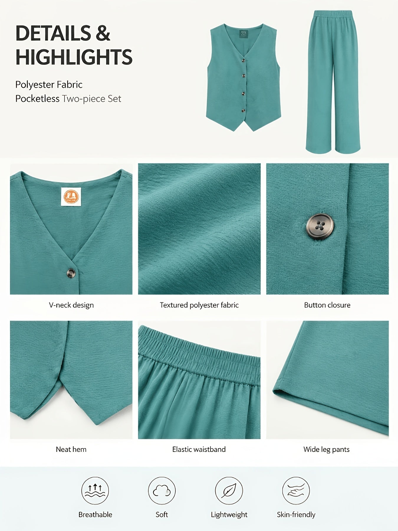 Women's Black Pants - product view 17
