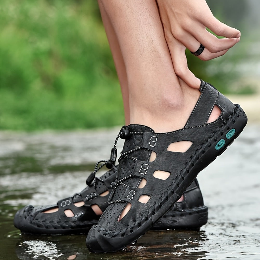 Men's Sneakers - Breathable Mesh Non-Slip Sole for Beach & Water 203429