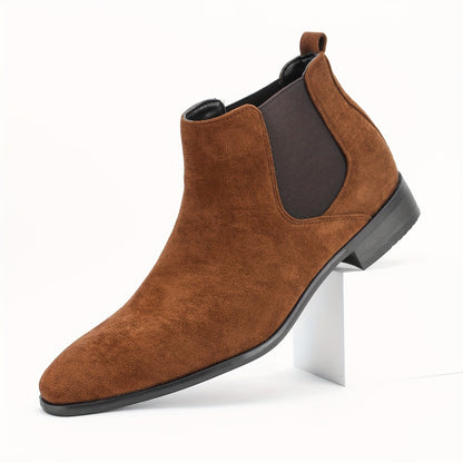 Men's  Boots Dress Boots Casual Ankle Boots High-top Slip On Dress Shoes for Outdoor Camping