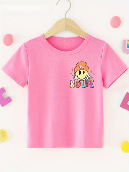 Girls' Little Bit Dramatic T-Shirt - Funny Quote