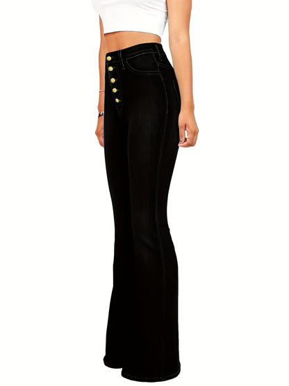 Women'S High-Waisted Butt-Lifting Flared Pants