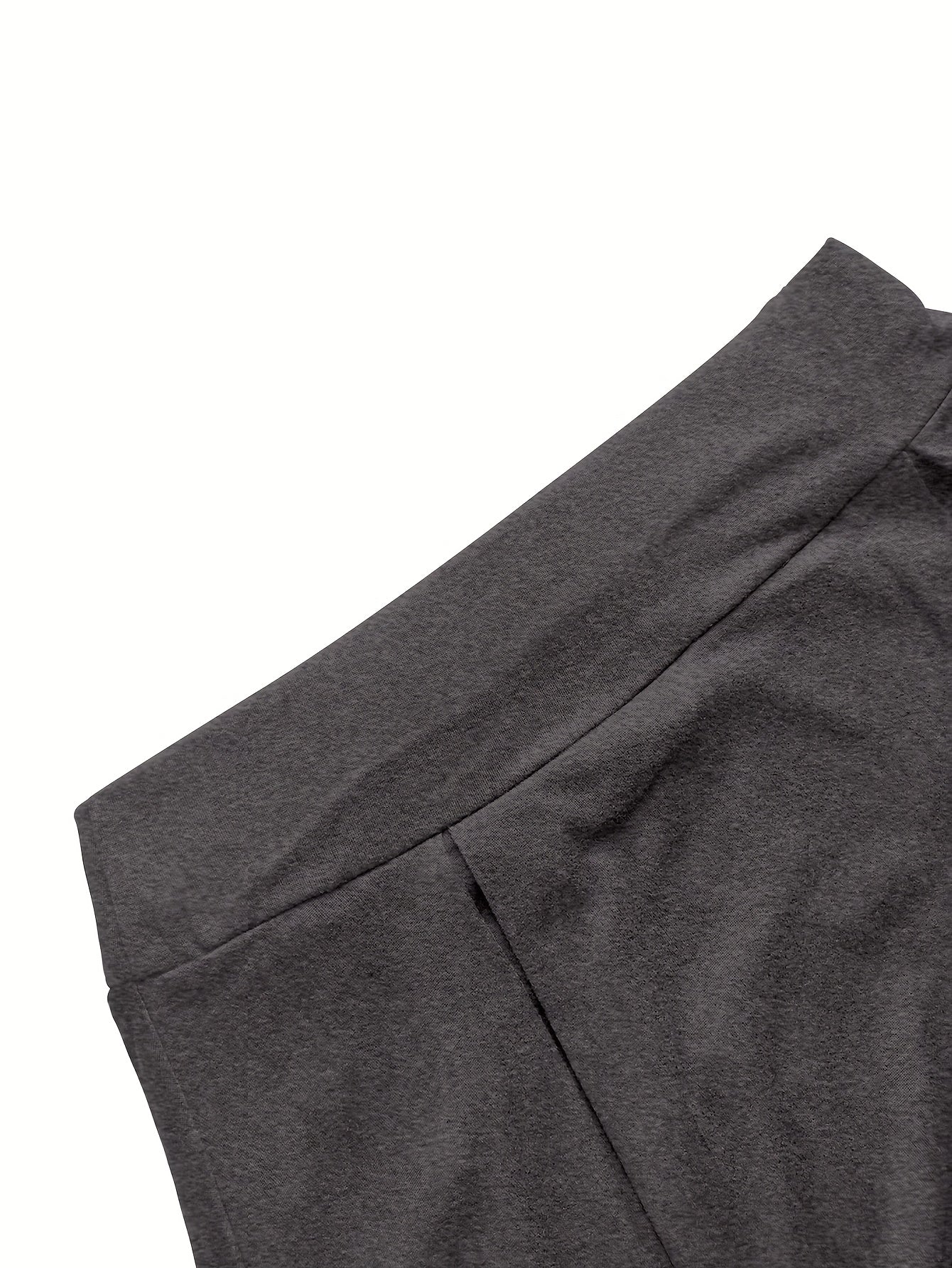 Women's Black Polyester High-Waist Shorts - product view 24