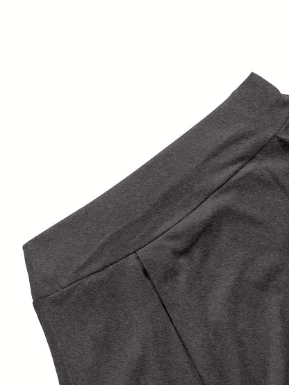 Women's Black Polyester High-Waist Shorts - product view 24