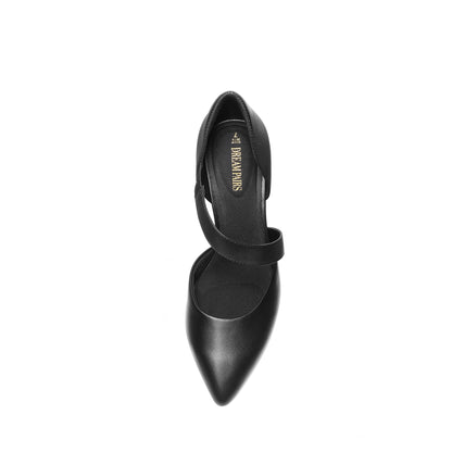 Women's High Heels Pumps Dress Closed Pointed Toe Comfortable D'Orsay Pumps Shoes for Work Office Wedding Dancing Closed Pointed Toe Stiletto D'Orsay Shoes for Wedding Party