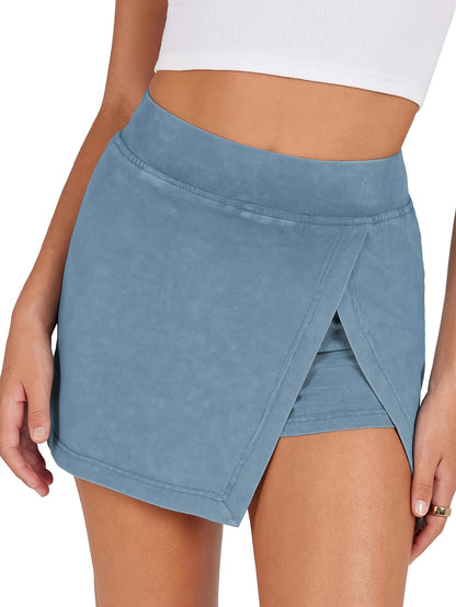 Womens High Waist Casual Bodycon Athletic Mini Skirt