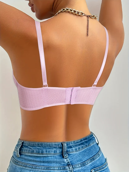 Women's Wireless Bra - 3-Pack Removable Pads, Everyday Support