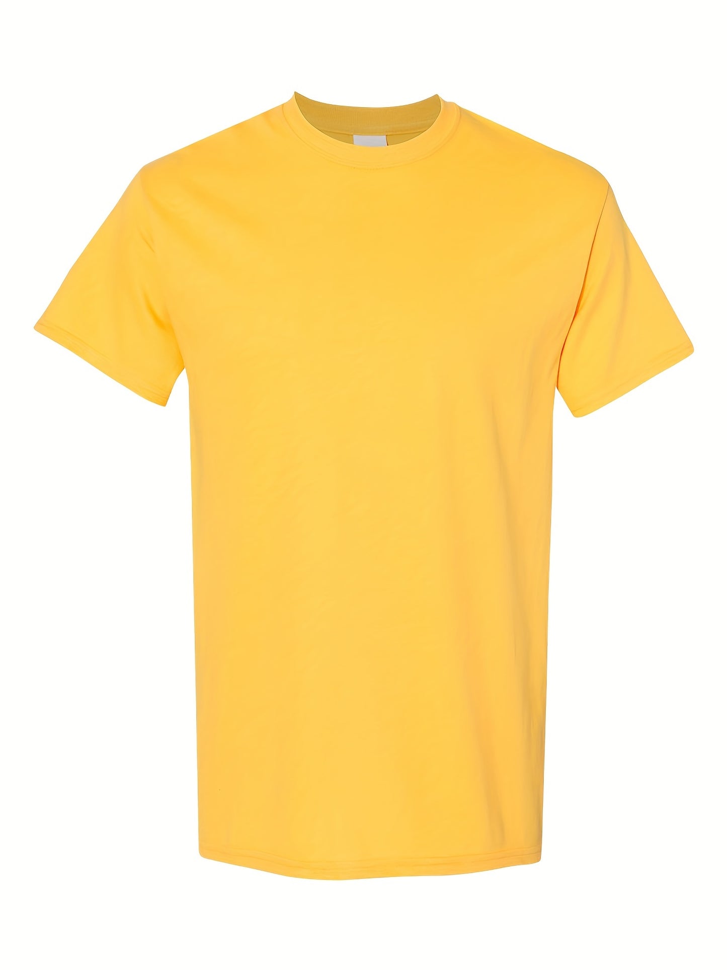 5pcs Men'S Fashion Sports T-Shirt, Summer Casual Stretch Crew Neck T-Shirt