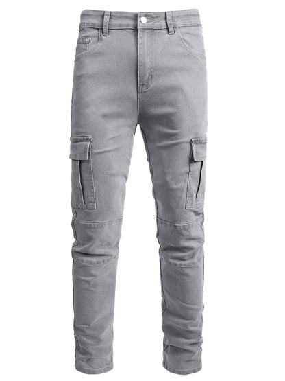 Men'S Slim Fit Jeans Stretch Ripped Skinny Jeans for Men, Fashion Straight Leg Comfort Flex Waist Casual Pants, Pants for Men, Pantalones Para Hombr, Mens Sweatpants