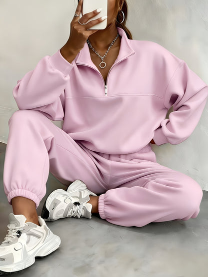 Women's 2pcs Sporty Street Casual Fashion Set for Women Women 2pcs Outfits Women's Gym Sportswear Comfortable Clothing, Casual Streetwear, Loose And Elastic Design, Women's Summer Clothing